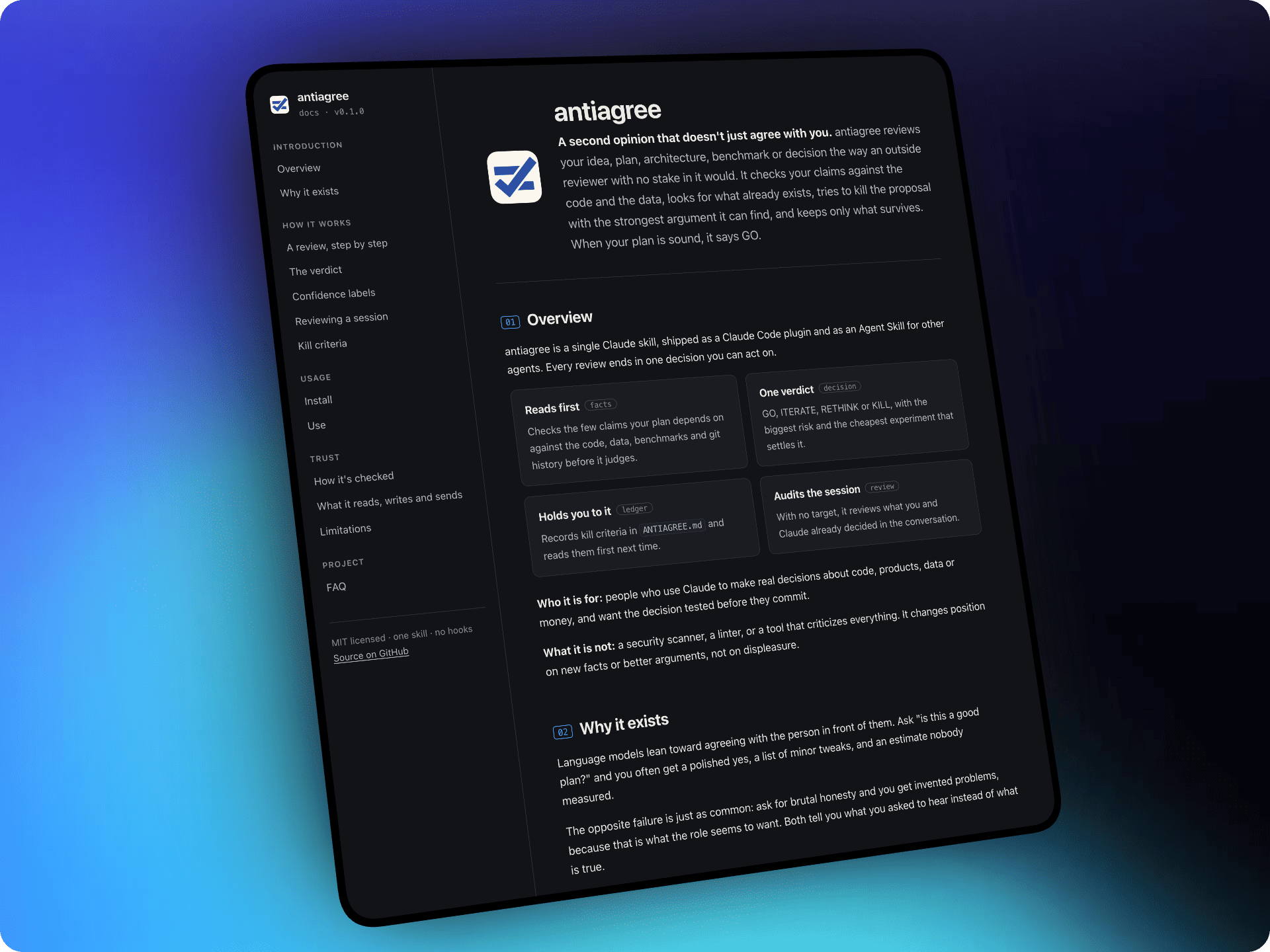 ☑️ Antiagree [Plugin para Claude Code - Agent Skill - Evals]